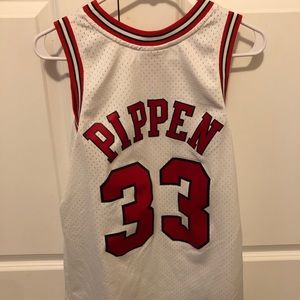 Scottie pippen mitchelll and ness bulls jersey